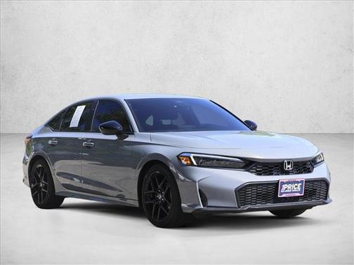 Urban Gray Pearl 2025 Honda Civic Sport
