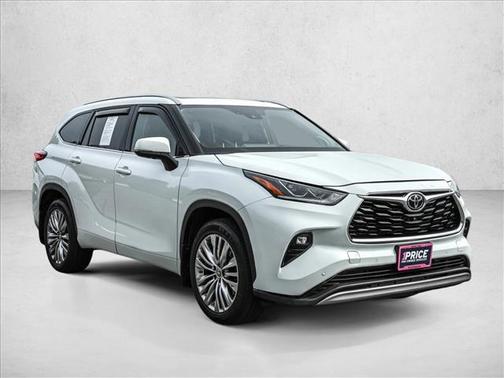 Wind Chill Pearl 2022 Toyota Highlander Platinum