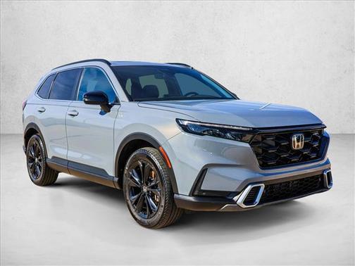 Urban Gray Pearl 2024 Honda CR-V Hybrid Sport Touring AWD