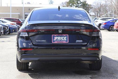 Crystal Black Pearl 2025 Honda Accord Hybrid Sport