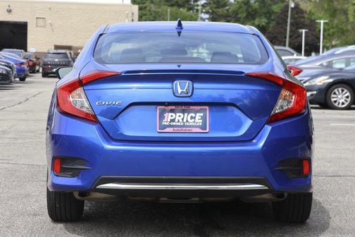 Cosmic Blue Metallic 2021 Honda Civic EX