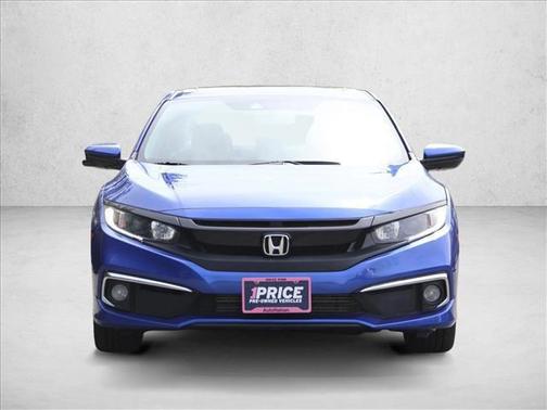 Cosmic Blue Metallic 2021 Honda Civic EX