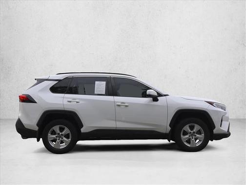 Super White 2021 Toyota RAV4 XLE