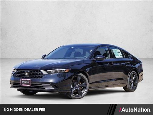 Crystal Black Pearl 2026 Honda Accord Hybrid Sport-L