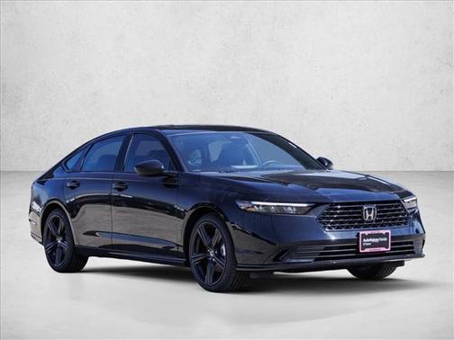 Crystal Black Pearl 2026 Honda Accord Hybrid Sport-L