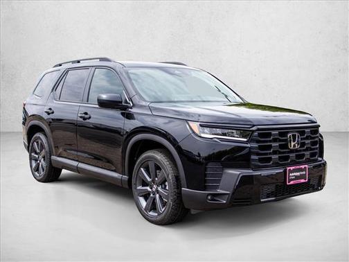 Crystal Black Pearl 2026 Honda Pilot Sport
