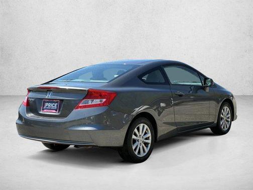 Polished Metal Metallic 2012 Honda Civic EX