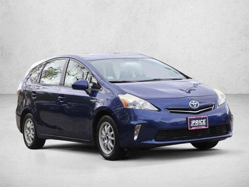 Blue Ribbon Metallic 2013 Toyota Prius v Two