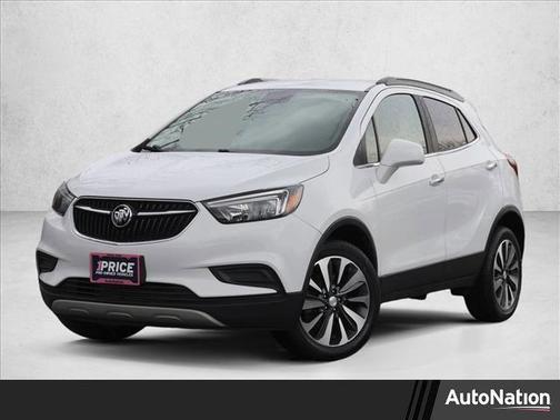 Summit White 2021 Buick Encore Preferred
