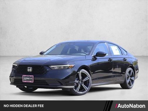 Crystal Black Pearl 2026 Honda Accord Hybrid Sport