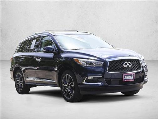Hermosa Blue 2017 INFINITI QX60 Base