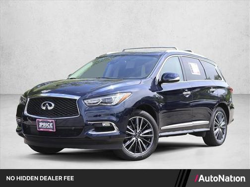 Hermosa Blue 2017 INFINITI QX60 Base