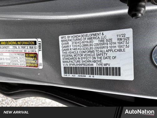 2023 Honda Odyssey Elite