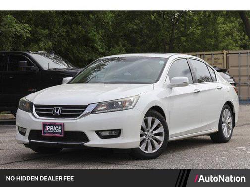 White Orchid Pearl 2013 Honda Accord EX-L