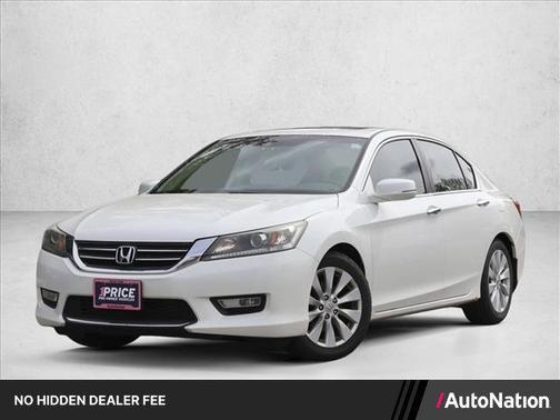 White Orchid Pearl 2013 Honda Accord EX-L