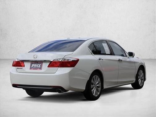 White Orchid Pearl 2013 Honda Accord EX-L