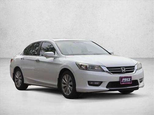 White Orchid Pearl 2013 Honda Accord EX-L