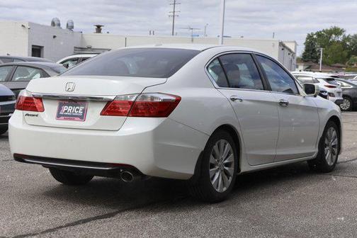 White Orchid Pearl 2013 Honda Accord EX-L