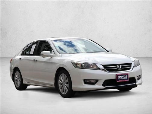 White Orchid Pearl 2013 Honda Accord EX-L
