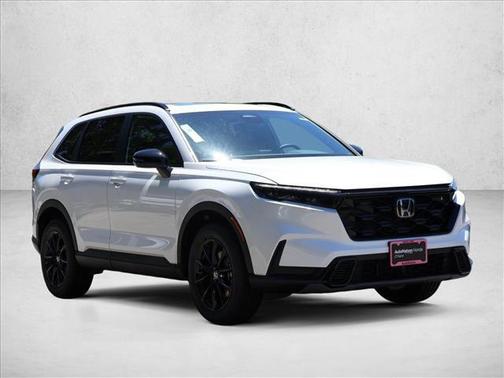 Platinum White Pearl 2026 Honda CR-V Hybrid Sport AWD