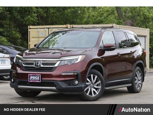 Deep Scarlet Pearl 2020 Honda Pilot AWD EX
