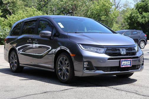 Modern Steel Metallic 2025 Honda Odyssey Touring