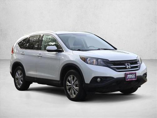 White Diamond Pearl 2014 Honda CR-V EX-L