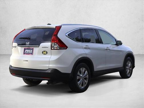 White Diamond Pearl 2014 Honda CR-V EX-L
