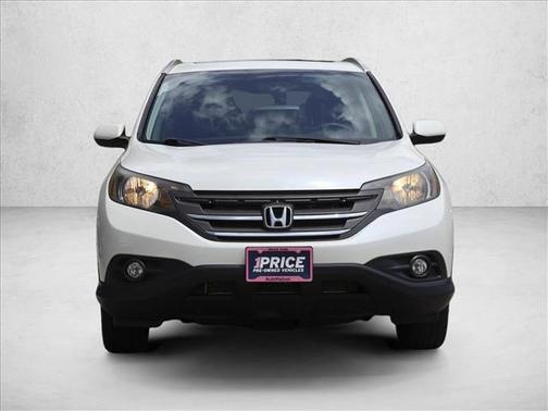 White Diamond Pearl 2014 Honda CR-V EX-L