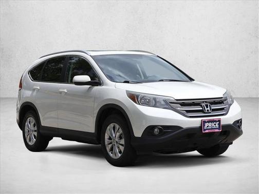 White Diamond Pearl 2014 Honda CR-V EX-L