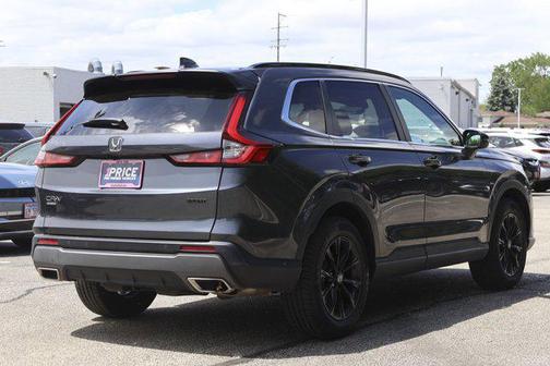 Meteorite Gray Metallic 2025 Honda CR-V Hybrid Sport AWD