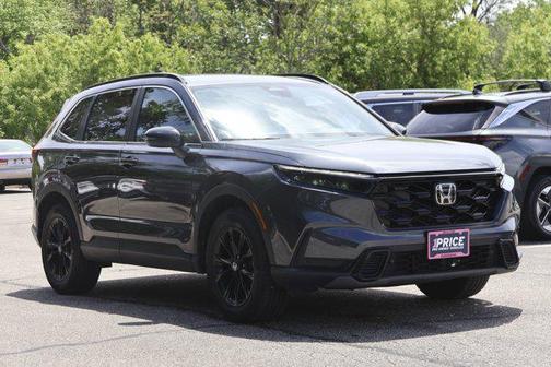 Meteorite Gray Metallic 2025 Honda CR-V Hybrid Sport AWD