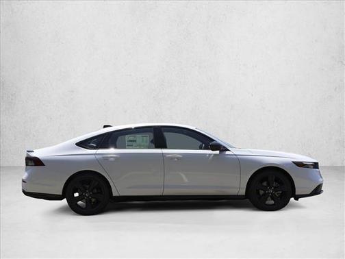 Platinum White Pearl 2026 Honda Accord Hybrid Sport-L