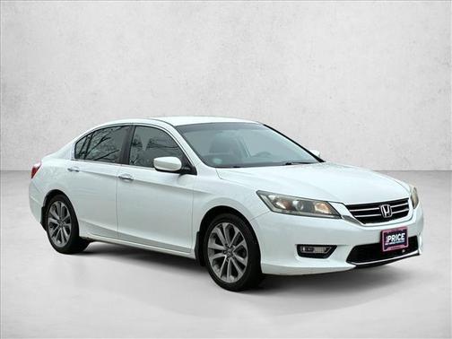 White Orchid Pearl 2013 Honda Accord Sport