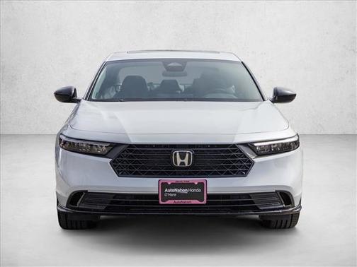 Platinum White Pearl 2026 Honda Accord Hybrid Sport-L