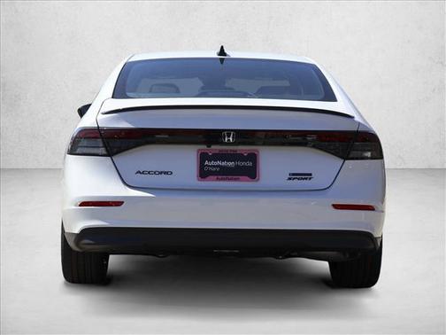 Platinum White Pearl 2026 Honda Accord Hybrid Sport