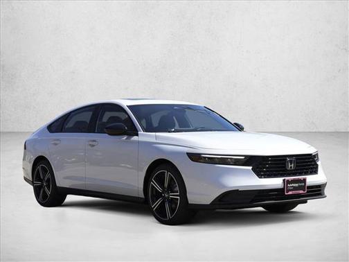 Platinum White Pearl 2026 Honda Accord Hybrid Sport