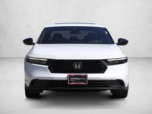 Platinum White Pearl 2026 Honda Accord Hybrid Sport