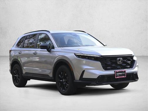 Solar Silver Metallic 2027 Honda CR-V Hybrid Sport-L AWD
