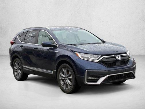 Obsidian Blue Pearl 2020 Honda CR-V Hybrid Touring