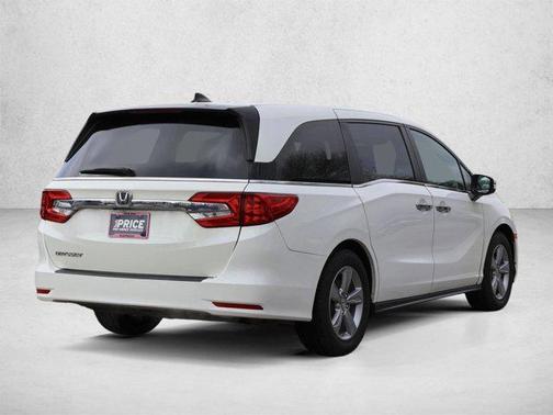 White Diamond Pearl 2018 Honda Odyssey EX-L