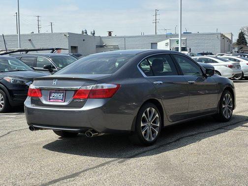 Modern Steel Metallic 2014 Honda Accord Sport
