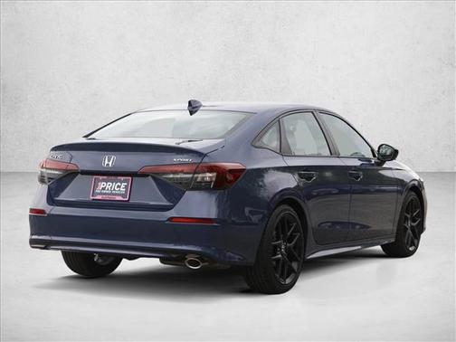 Blue Lagoon Pearl 2025 Honda Civic Sport