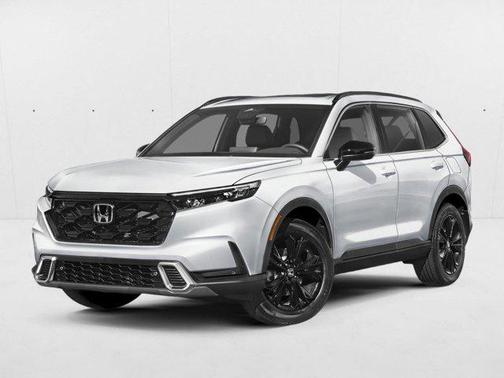 Platinum White Pearl 2026 Honda CR-V Hybrid Sport Touring AWD