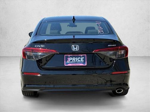 Crystal Black Pearl 2024 Honda Civic Sport