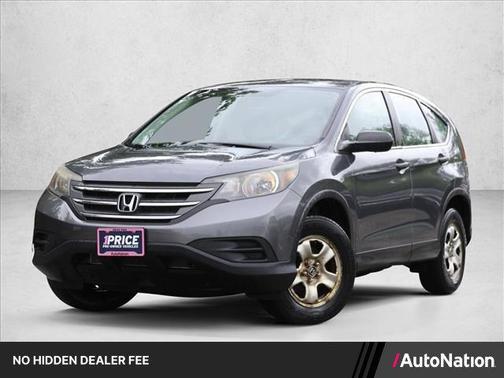 Gray 2013 Honda CR-V LX