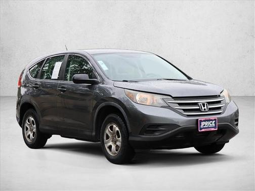 Gray 2013 Honda CR-V LX