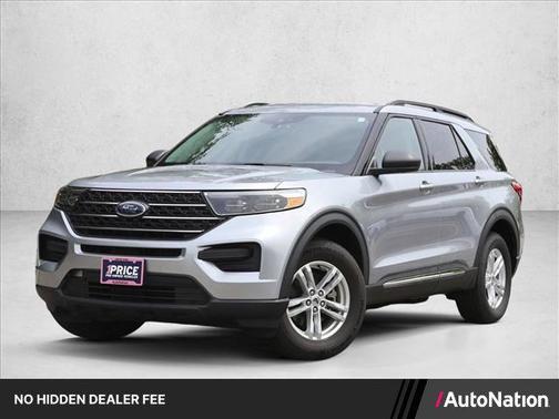 Iconic Silver Metallic 2022 Ford Explorer XLT