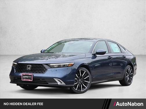 Canyon River Blue Metallic 2026 Honda Accord Hybrid Touring