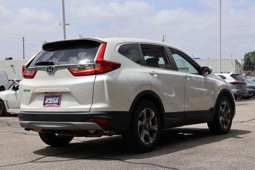 White Diamond Pearl 2018 Honda CR-V EX